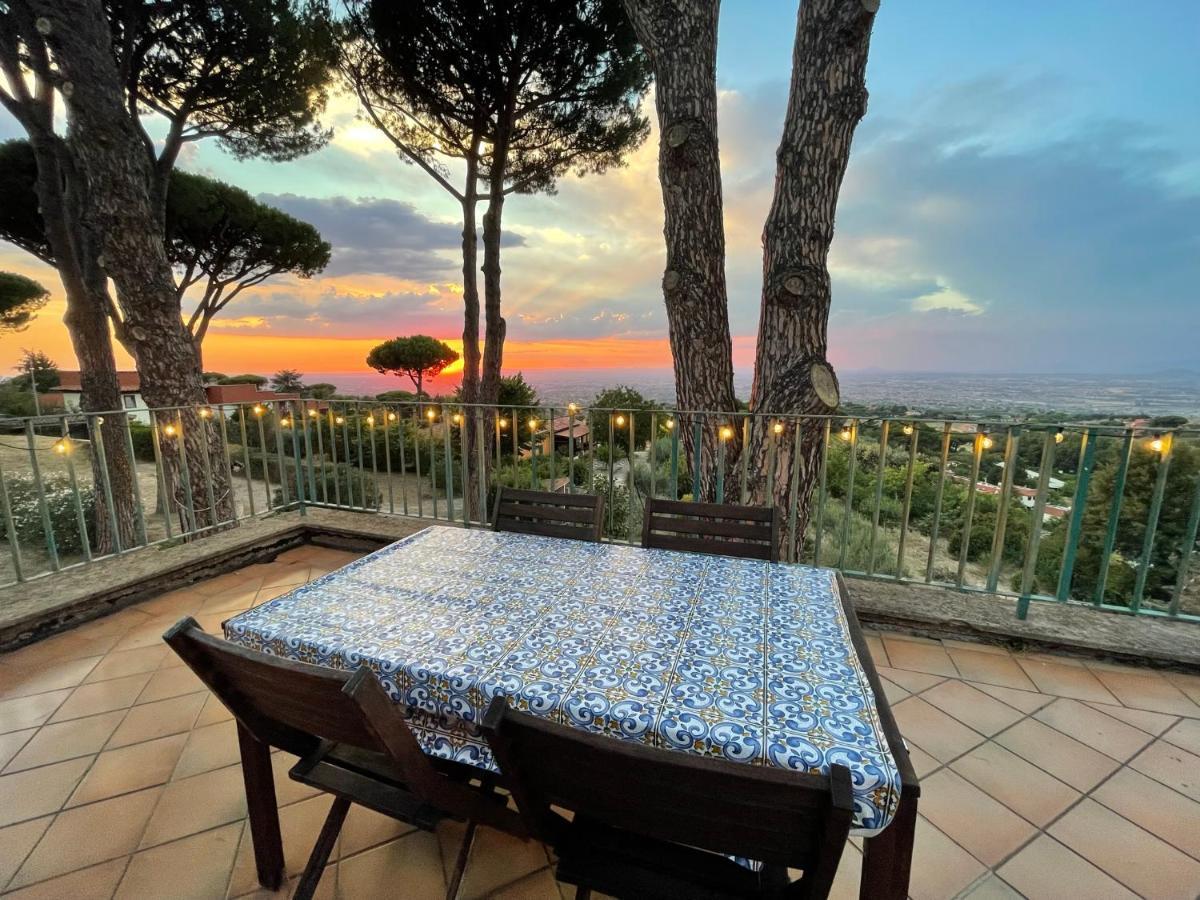 Appartamento Castelli Romani - Con Vista Su Roma Monte Porzio Catone Buitenkant foto